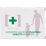 [BRC106] BRC106 - confezione da 20 cerotti assortiti 4 misure