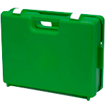 [BRV102V] BRV102V - valigetta in ABS colore verde VUOTA