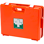 [BRV201] BRV201 - valigetta in ABS colore arancio contenuto All. 2 D.M. 388