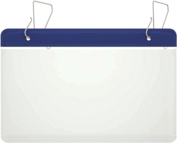 [BUSTA5FOB] BUSTA5FOB - busta portadocumenti con molle di fissaggio formato A5 orizzontale