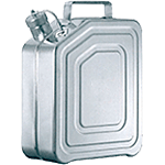 [CK32010N] CK32010N - tanica in acciaio inox con tappo capacita' 10 litri