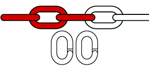 [CP104S] CP104S - Catena in Kit da 5 mt CP104 + 2 AG104S