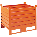 [CPLS22A] CPLS22A - Contenitore in lamiera con slitta portata 2000kg