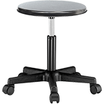 [CPS112] CPS112 - Sgabello girevole base 5 razze con ruote