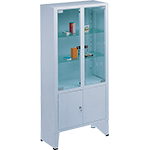 [CPS121] CPS121 - Armadio vetrina 4 ante 2 superiori vetro 2 inferiori