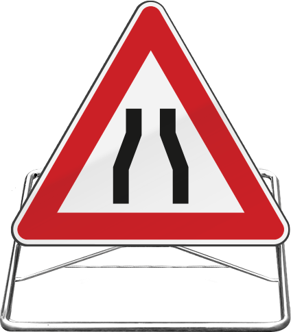 [CVGLH8017] CVGLH8017 - Cavalletto richiudibile con triangolo da 60 CL 2 "strettoia simmetrica