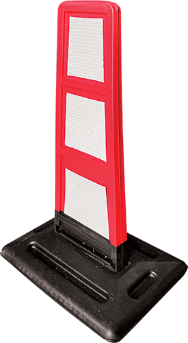 [DFR33] DFR33 - delineatore flessibile lamellare omologato h. 33 cm.