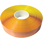 [DMS100Y] DMS100Y - nastro adesivo SAFE IN in PVC qualita' PREMIUM col.GIALLO h10cm x30m