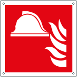 [E15111K] E15111K - Cartello attrezzature antincendio solo simbolo EN ISO 7010
