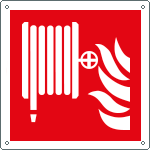 [E15115K] E15115K - Cartello antincendio lancia antincendio_naspo solo simbolo EN ISO 7010