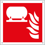 [E15503X] E15503X - Cartello antincendio installazione fissa estinzione incendi