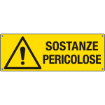 [E17330K] E17330K - Cartello pericolo sostanze pericolose