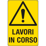 [E1779X] E1779X - Cartello lavori in corso EN ISO 7010