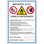[E3806] E3806 - Cartello multisimbolo piu' norme 3 simb.E1305 E1102 E1312 EN ISO 7010