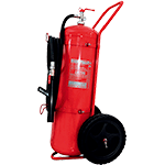 [ECPK100] ECPK100 - Estintore carrellato POLVERE kg 100 A B1 C