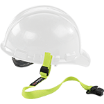 [EDS315] EDS315 - cordino elastico porta casco colore giallo lunghezza 58-123 cm