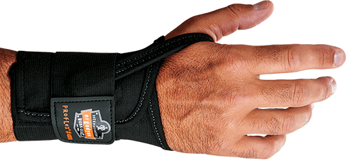 [EDS400LS] EDS400LS - Polsiera mano sinistra colore nero tg. S